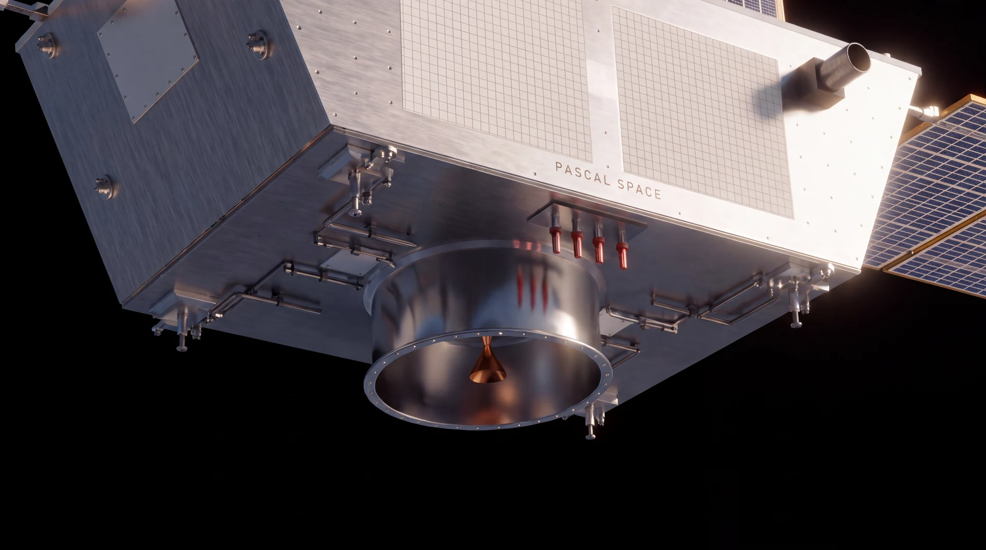 Concept close-up of SAAR’s lower structure and propulsion assembly
